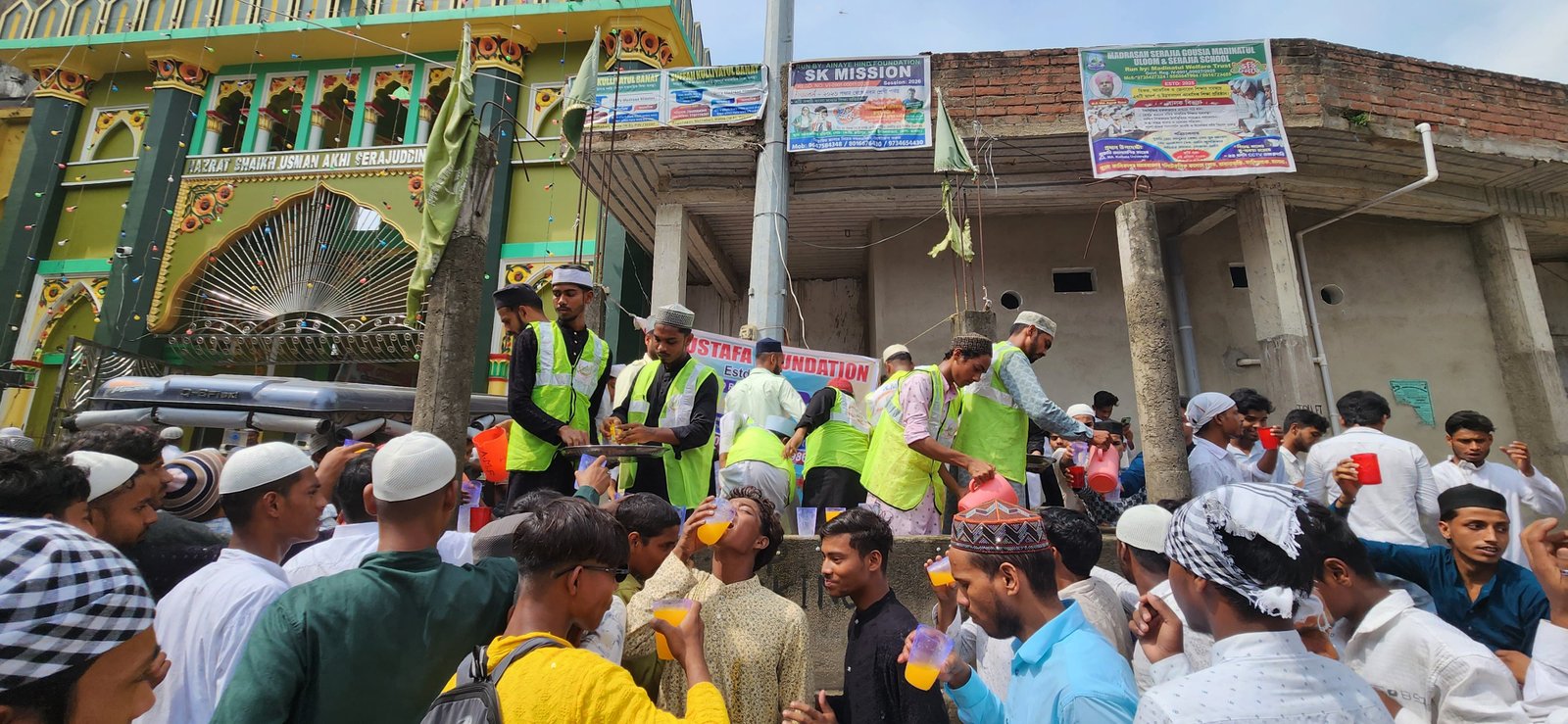 Juice Distribution – Milad Event